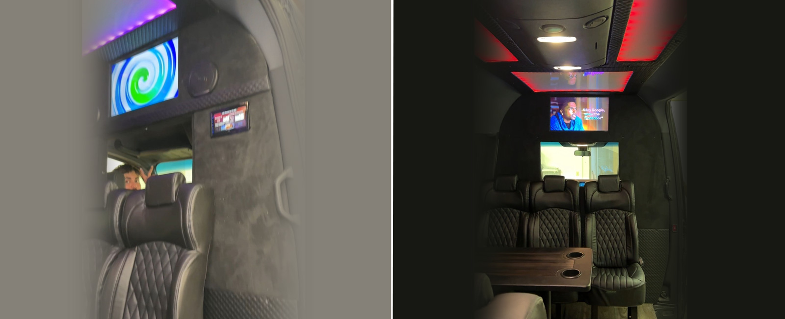 DIY Sprinter tv panel