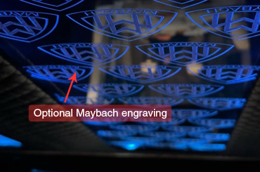 Lighted ceiling around stock AC