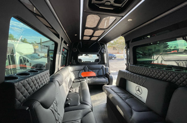 Lighted ceiling for your custom Sprinter
