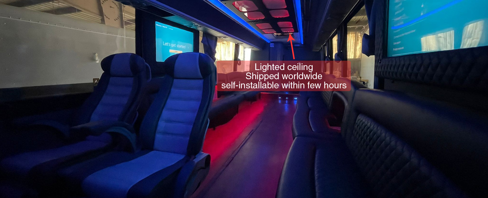 Shuttle/Coach Bus Ceilings