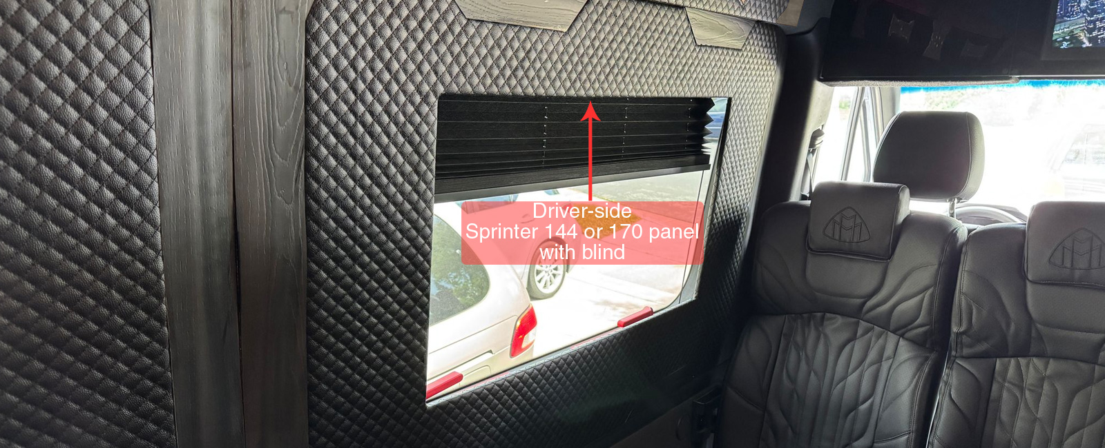 sprinter center window panel