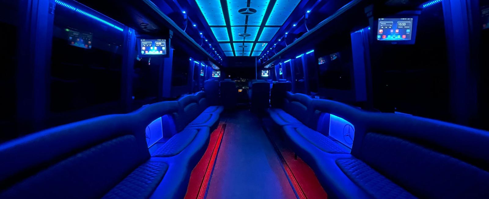 40 Person Limo Bus LED Lights