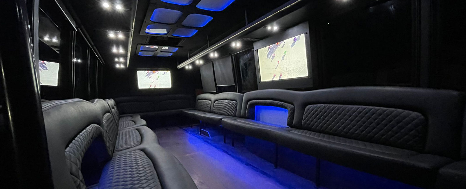Maybach Style Roof Party Bus