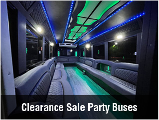 Clearance Sale Party Buses