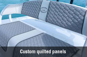 Custom quilted panels