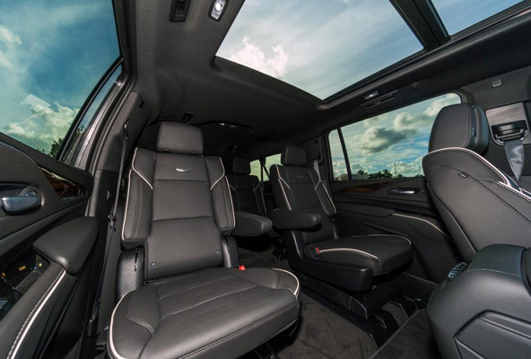 Escalade 21-25 rear seat covers