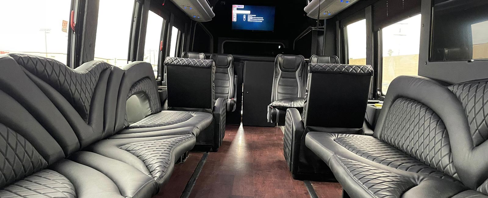 Executive Bus Conversion Interior
