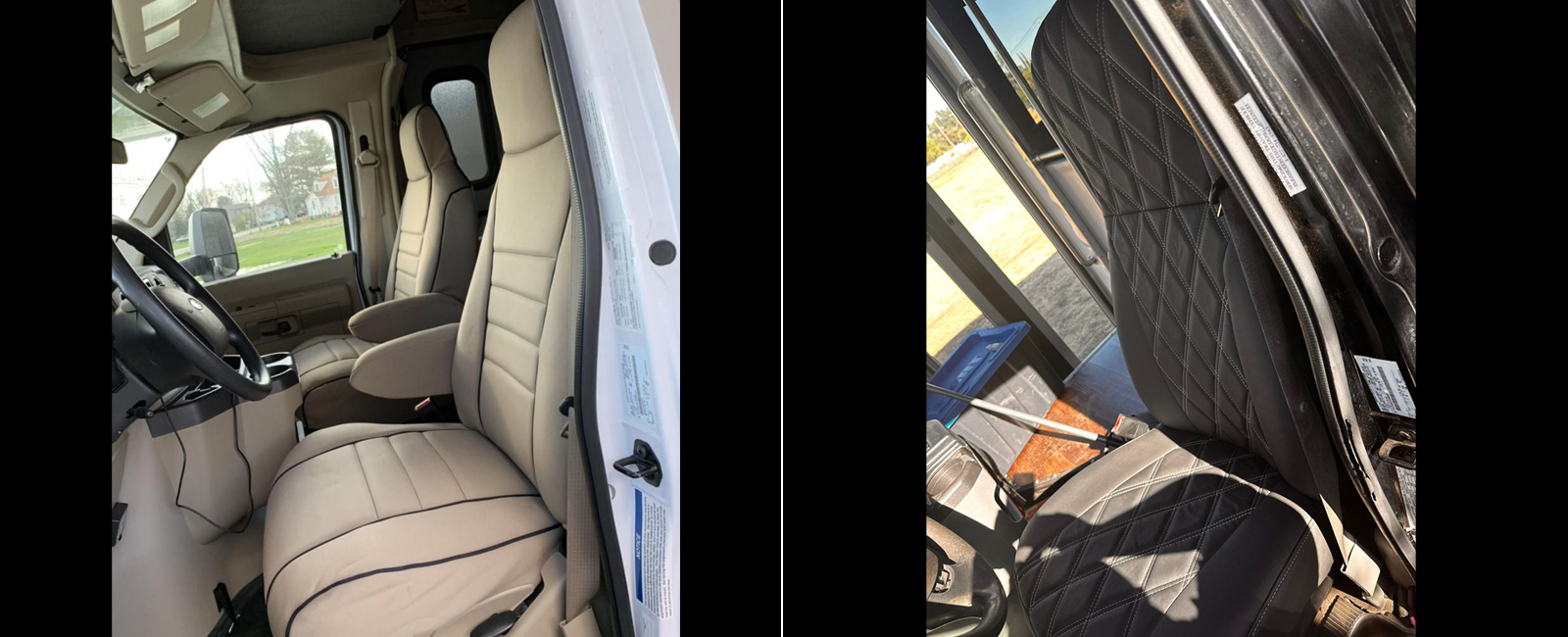 Ford E-450 front seat covers 2014-2025