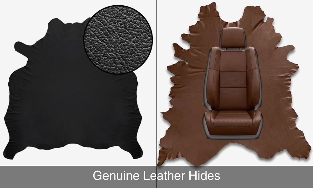 genuine leather hides