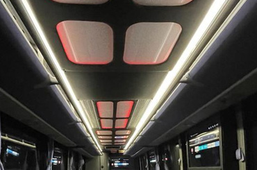 global customs bus ceilings