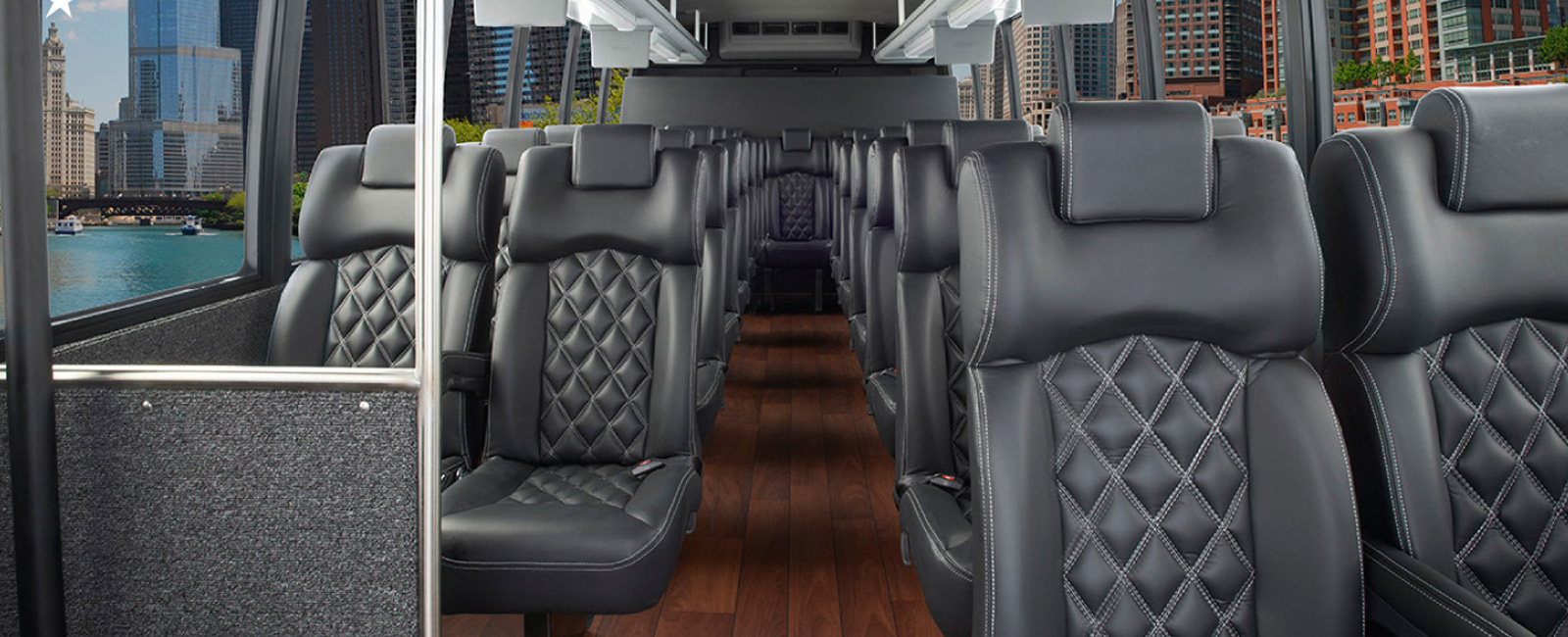 Shuttle Bus Seat Covers for sale, Grech Bus Seat Covers by Global Customs