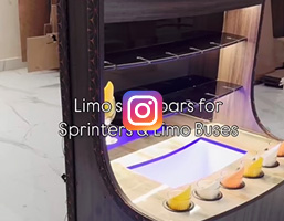 limo bus DIY bars insta video global customs