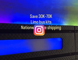 limo bus DIY conversion kits insta video