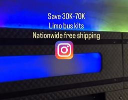 limo bus DIY side valance insta video