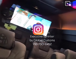 sprinter limovVan shuttle or rv conversion insta video