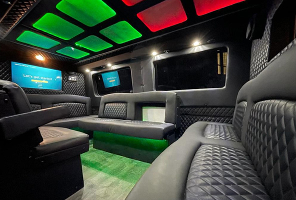 Sprinter or any Luxury limo seats
