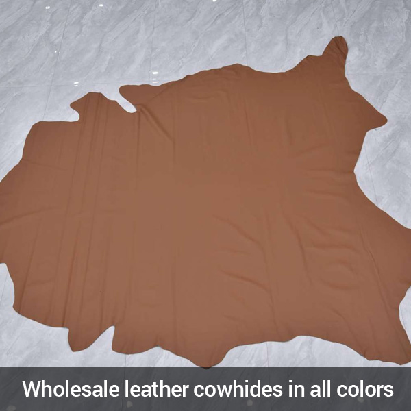 wholesale leather cowhides in all colors
