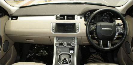 Interior Range Rover Evoque