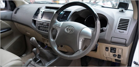 Interior Toyota Fortuner