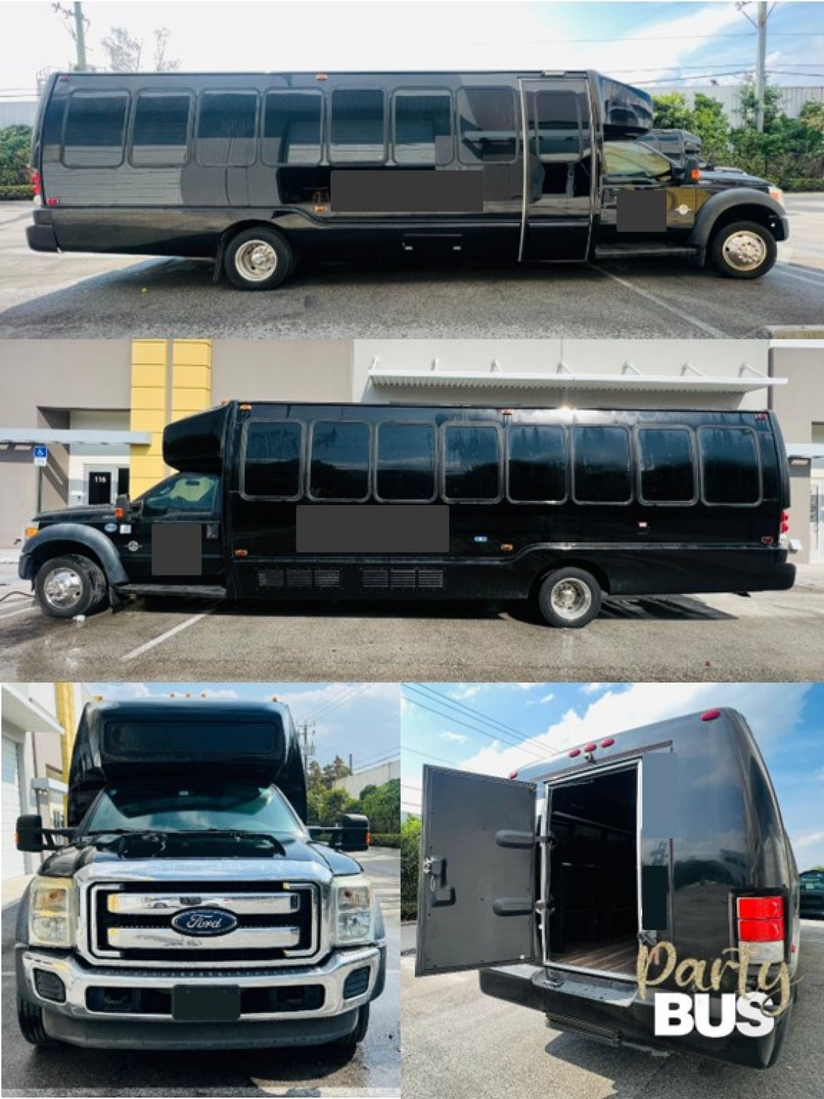 Used 2014 F550 Limo Bus For Sale by Ford