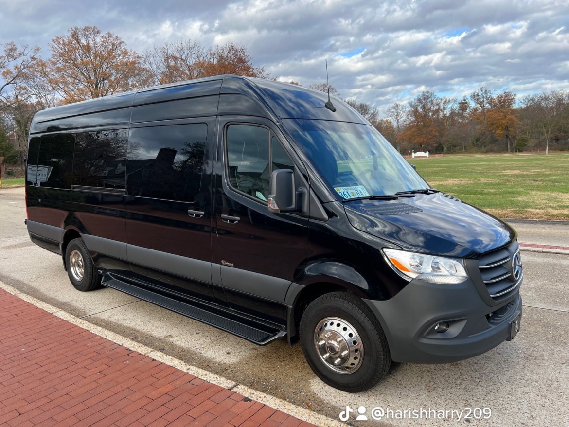 New 2022 Mercedes-Benz Sprinter 3500 Extended Executive Shuttle For Sale