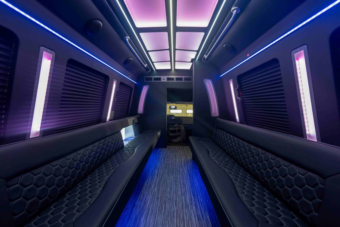 New 2024 Ford E450 Limo Bus For Sale by LGE Coachworks