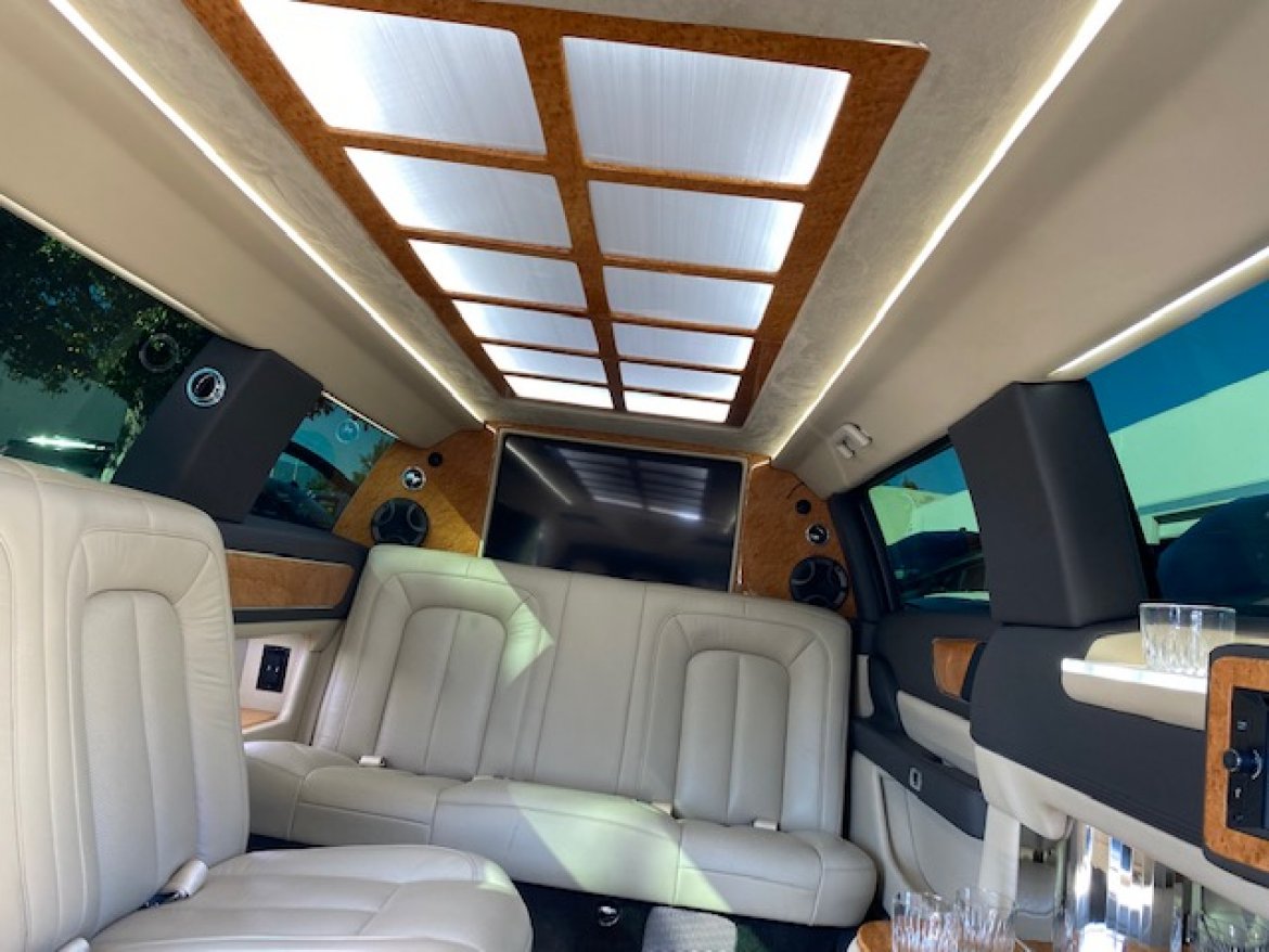 Used 2018 Lincoln Continental 100 inch 5th Door Limousine QC Armor by Quality Coachworks For Sale