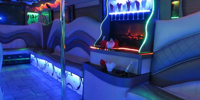 28-32 Passenger Party Bus (Interior) 