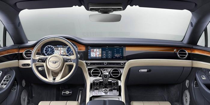 Bentley Flying Spur Car Rental (Interior)
