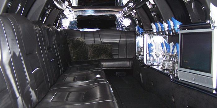14 Passenger Limo Car Rental (Interior)