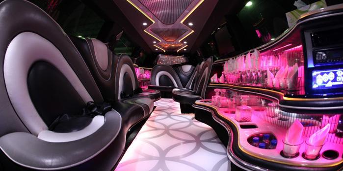 BMW X5 Stretch Limo Rental (Interior)