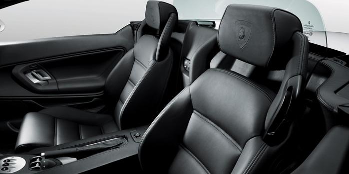 Global Limo Lamborghini Gallardo Spyder Rental (Interior)