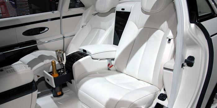 Maybach 57 and 62 Landaulet Rental (Interior)