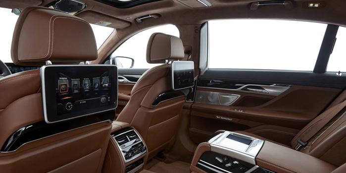 BMW 750 Li Sedan Rental (Interior)