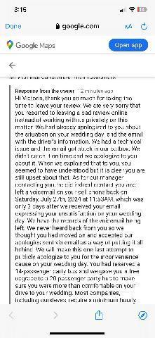 V.e.i. Limousine, Inc.